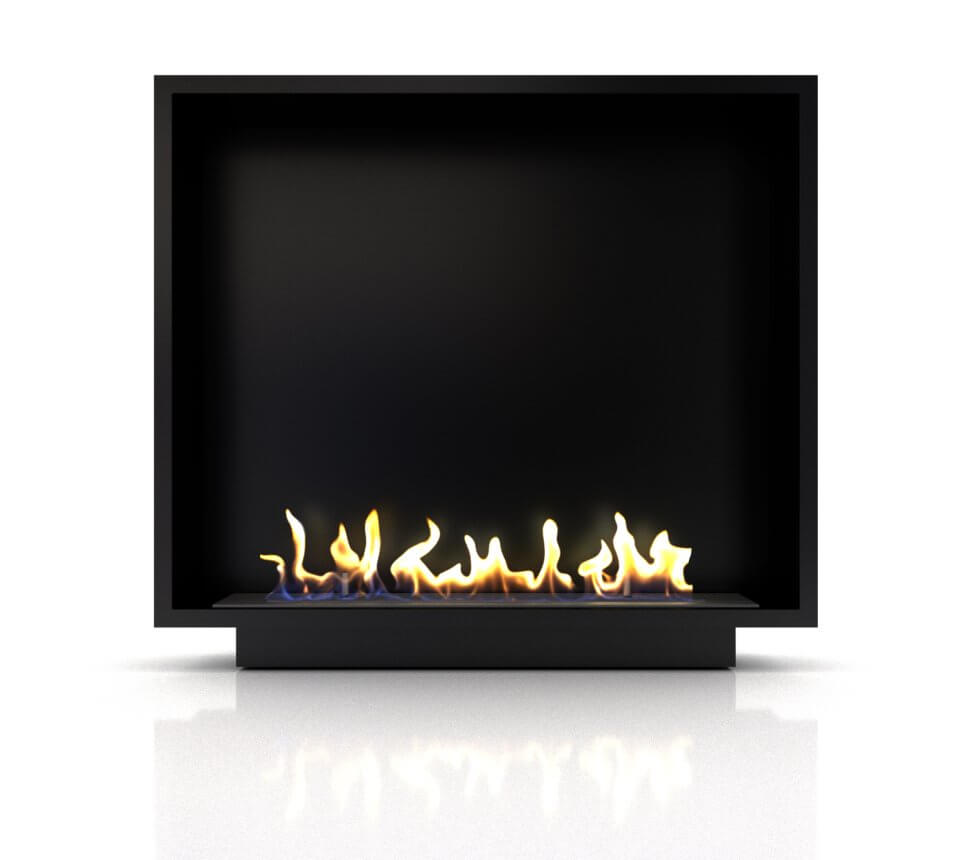 Биокамин в портале Firezo Diamond Бьянко белый, стандарт