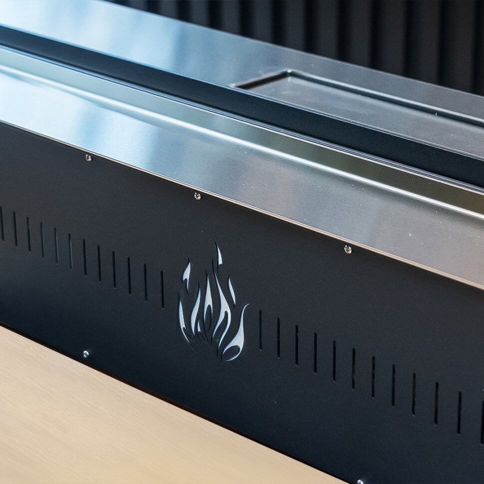 Электрический паровой очаг Schones Feuer 3D FireLine 1000 PRO черный