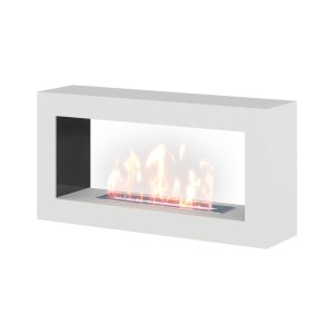 Биокамин SteelHeat FRAME ONE 900 белый