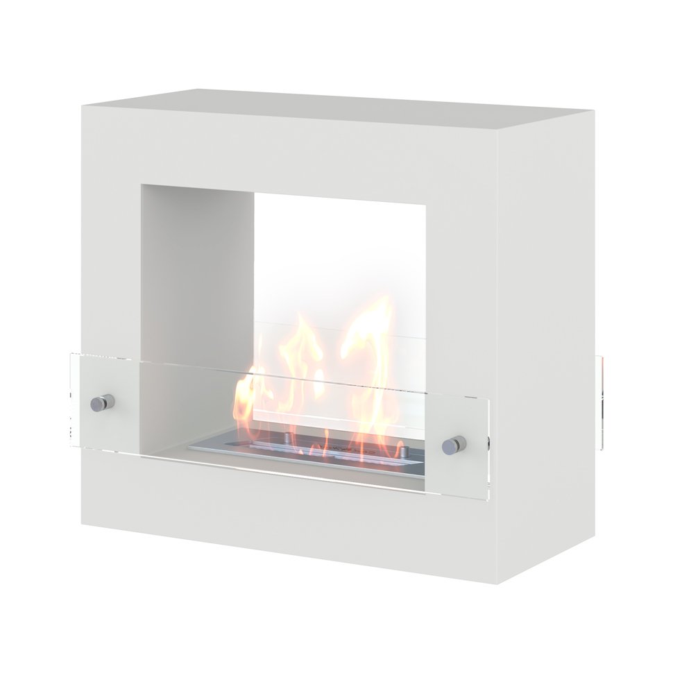 Биокамин SteelHeat FRAME ONE 500 mini белый
