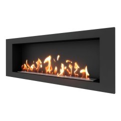 Биокамин встраиваемый SteelHeat LONG 1500 XL