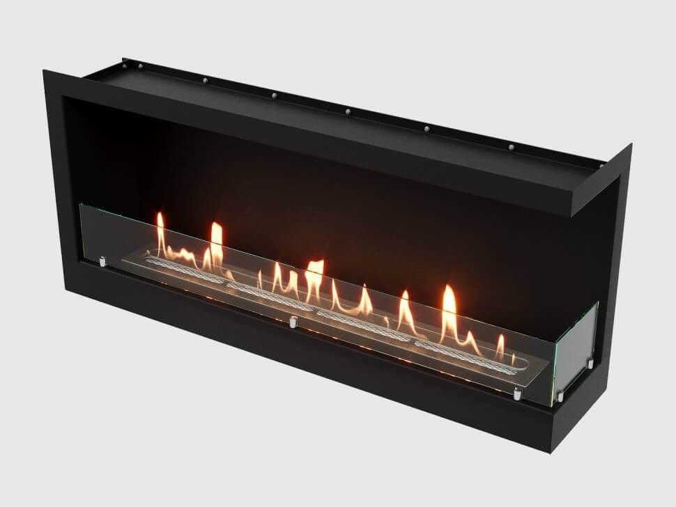 Встроенный биокамин Lux Fire Угловой 1090 S (правый угол)