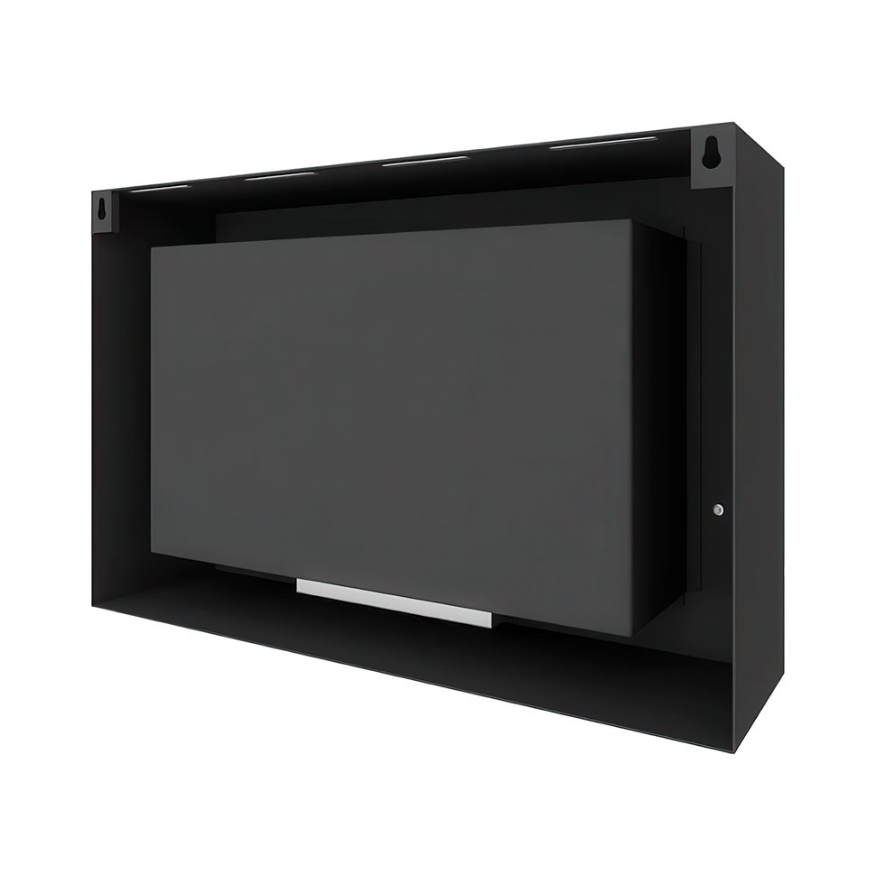 Биокамин SteelHeat WALL ONE 800 LITE черный