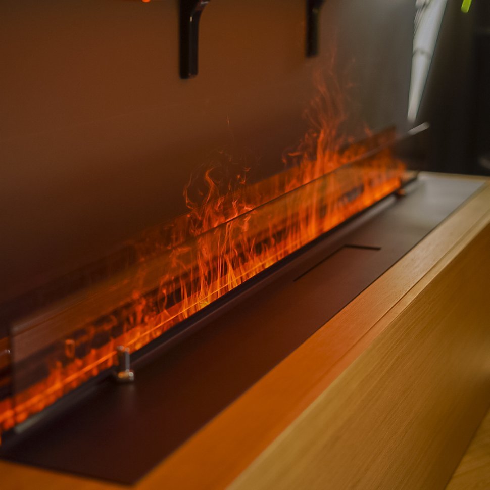 Электрический паровой очаг Schones Feuer 3D FireLine 2000 черный