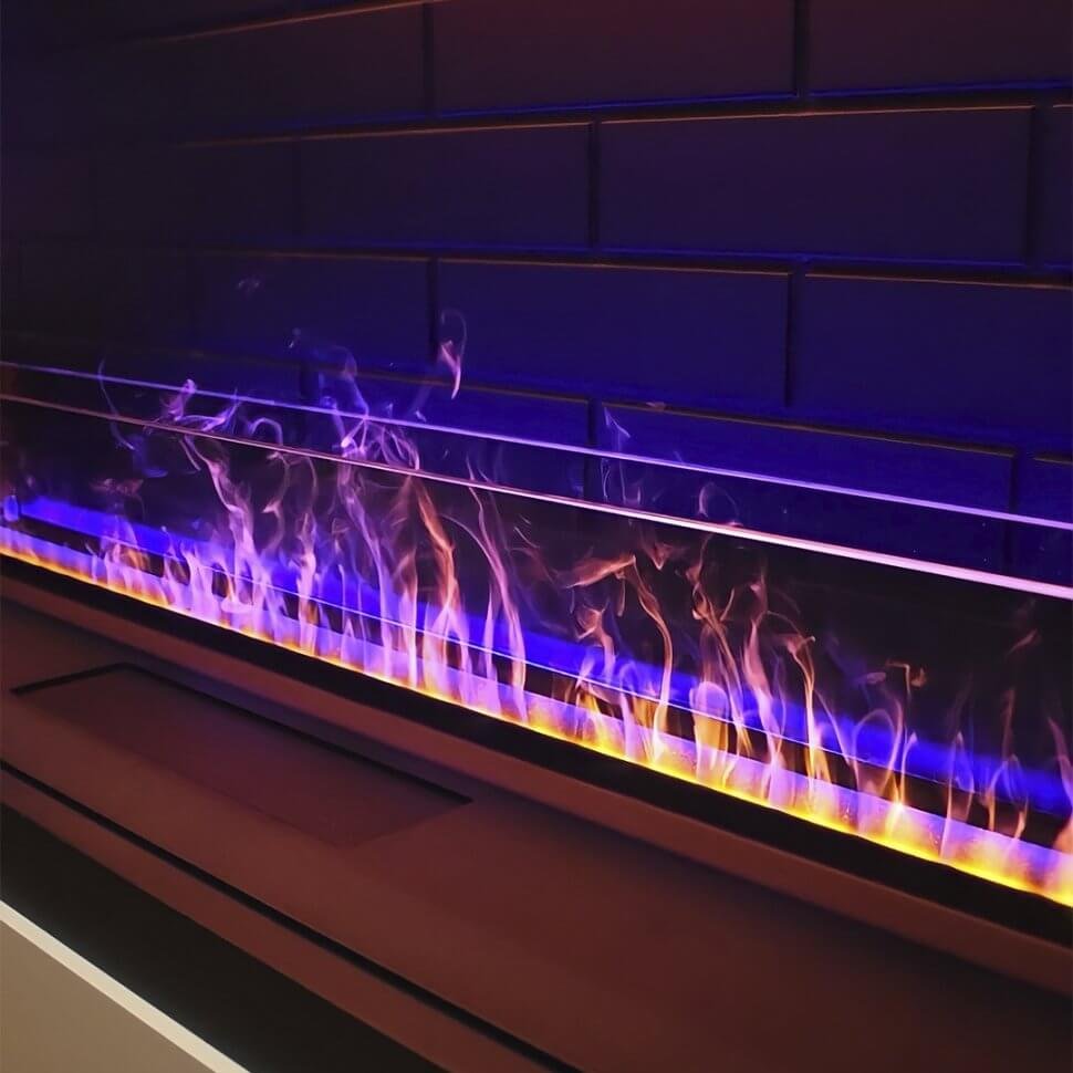 Электрический паровой очаг Schones Feuer 3D FireLine 2000 черный