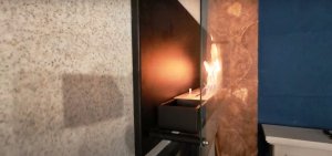 Настенный биокамин Firezo Taglio vetro 1100, стандарт