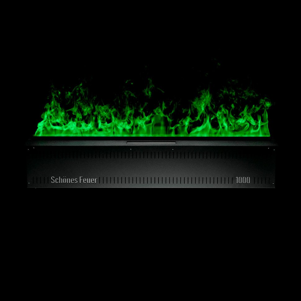 Электрический паровой камин Schones Feuer 3D Hot Line 1000 черный