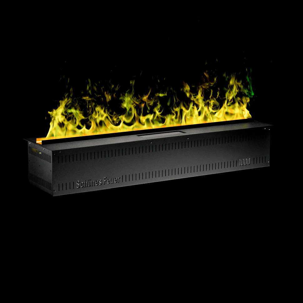 Электрический паровой камин Schones Feuer 3D Hot Line 1000 черный