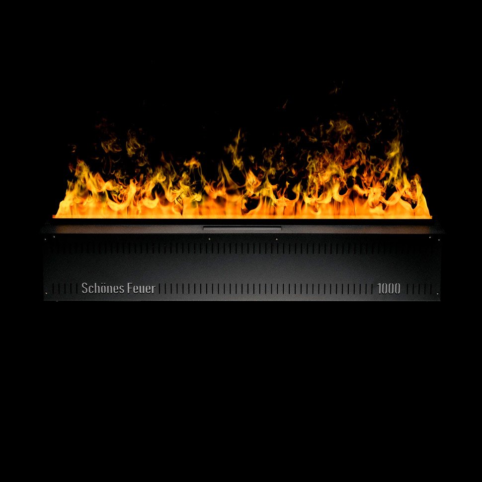 Электрический паровой камин Schones Feuer 3D Hot Line 1000 черный
