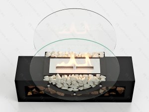 Напольный биокамин Lux Fire Рональдо