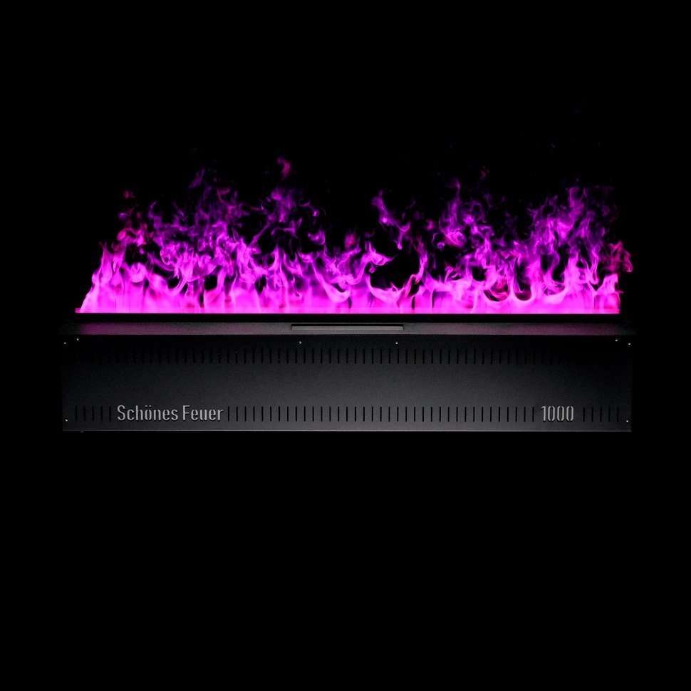 Электрический паровой камин Schones Feuer 3D Hot Line 800 PRO черный